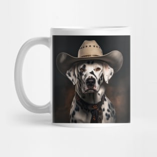 Cowboy Dog - Dalmatian Mug